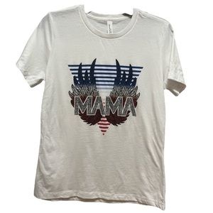 Nwot AMERICAN Mama Graphic T-Shirt Size Small